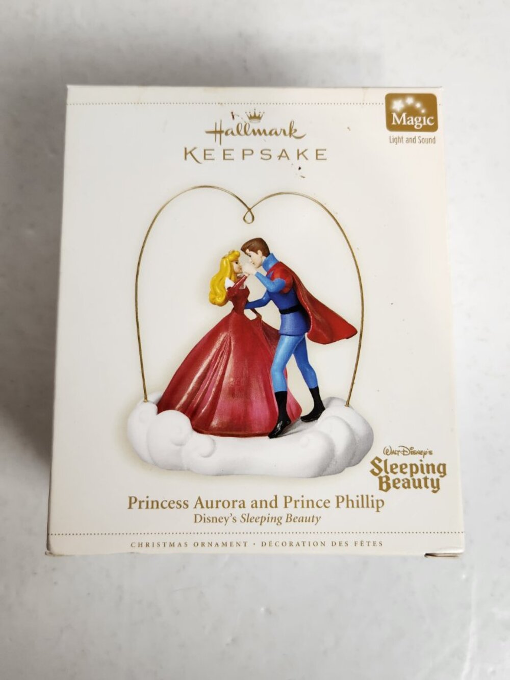 2006 Hallmark Disney's Sleeping Beauty Princess Aurora & Prince Phillip Ornament
